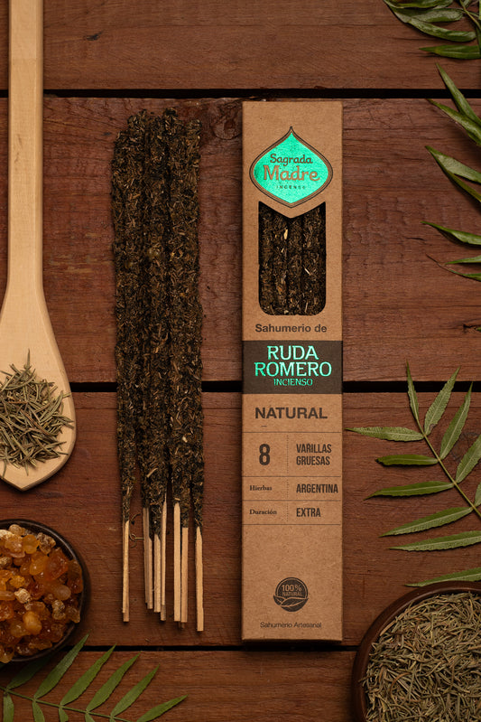 Natural Incense - Rosemary, Rue & Frankincense