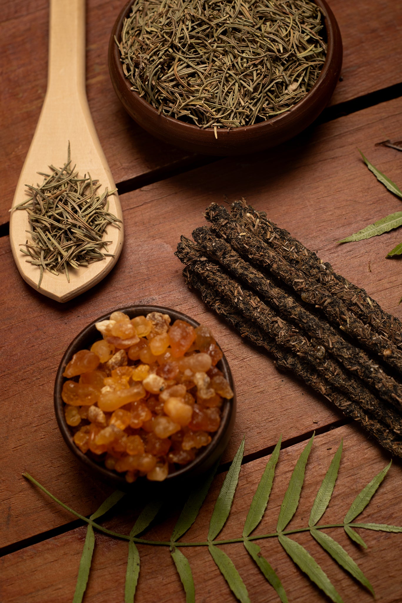Natural Incense - Rosemary, Rue & Frankincense