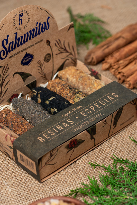 Assorted Smudge Stick Set (Resin & Spices)